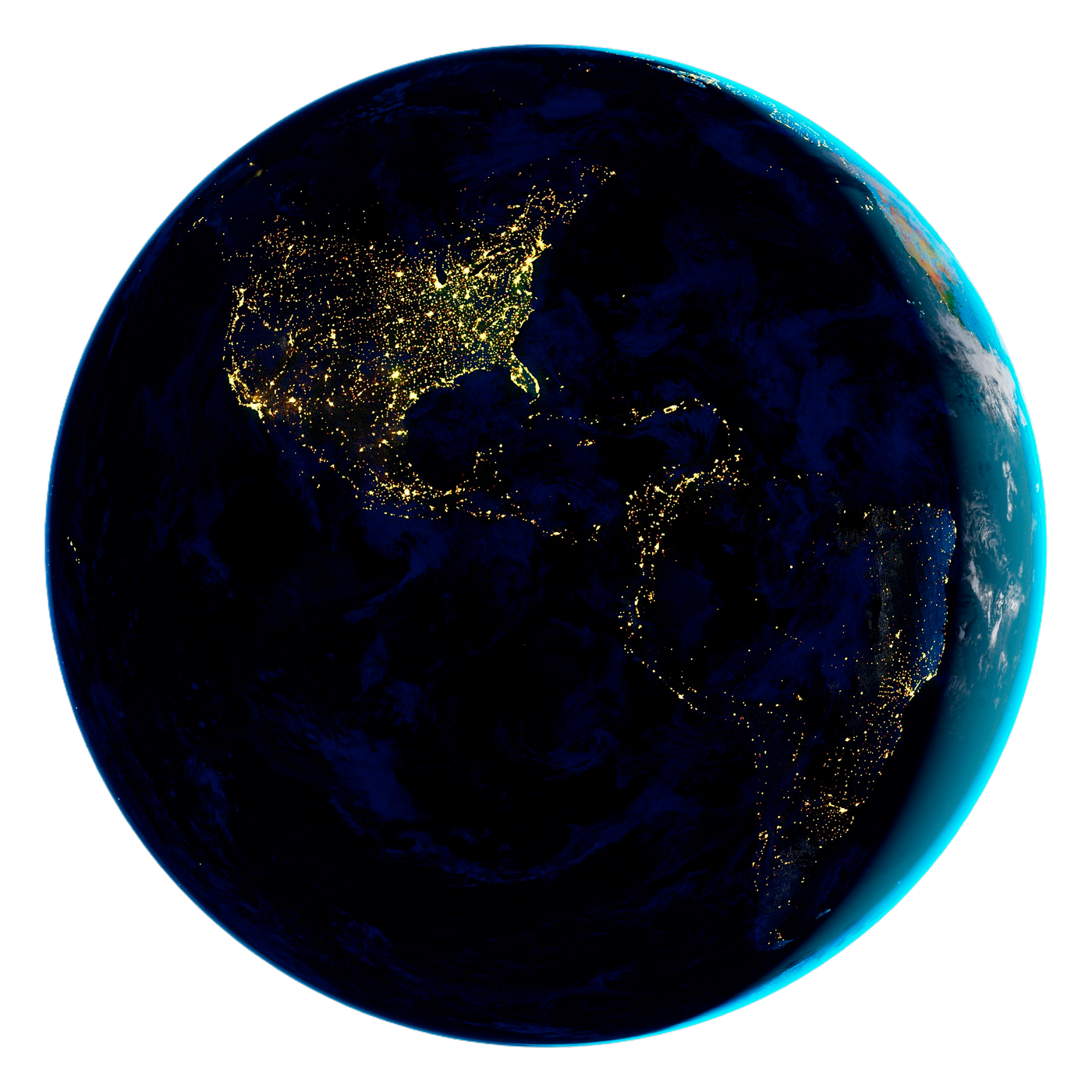 Global network earth